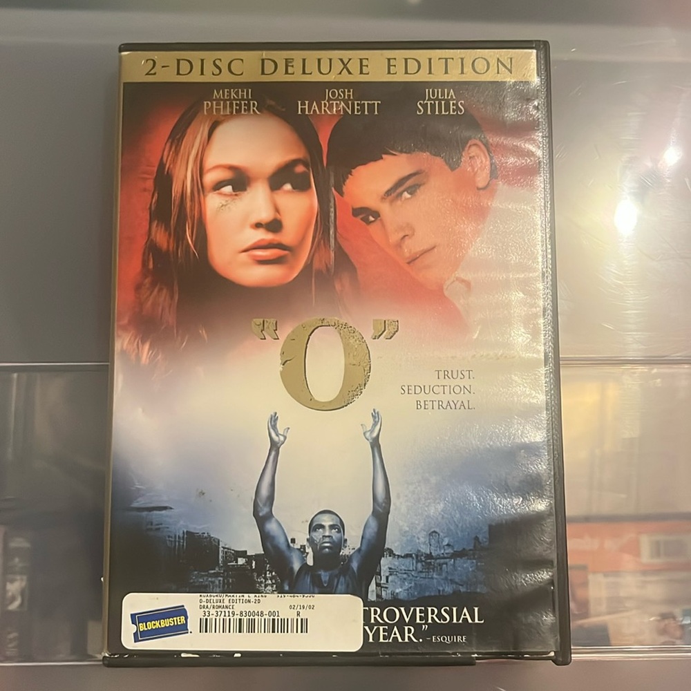 “O”  *free with purchase